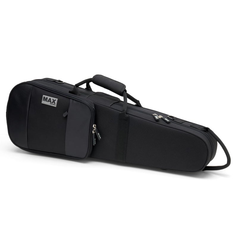 Protec MAX 4/4 Full Size Lightweight Violin Case, Black, Model MX044 - Image 1