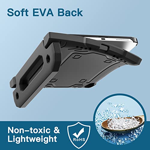 JETech Kids Case for iPad (A16) 11th/10th Generation (2025/2022) with Built-in Screen Protector, Shockproof Full-Body Handle Stand Tablet Protective Cover (Black) - Image 4