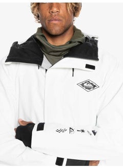 QUIKSILVER High In The Hood Men's Waterproof Snowboard Jacket EQYTJ03369  - Image 5
