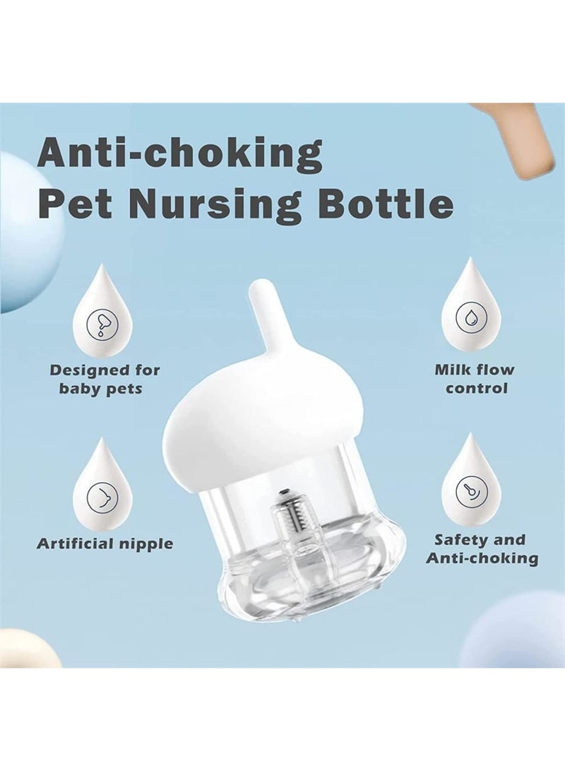 Luckam Puppy Bottles for Nursing Puppy Milk, Anti-chocking Newborn Kitten Puppy Milk Bottles, Kitten Bottles for Nursing, Professional Feeding Bottle for Kitten, Puppy and Small Animals - Image 2