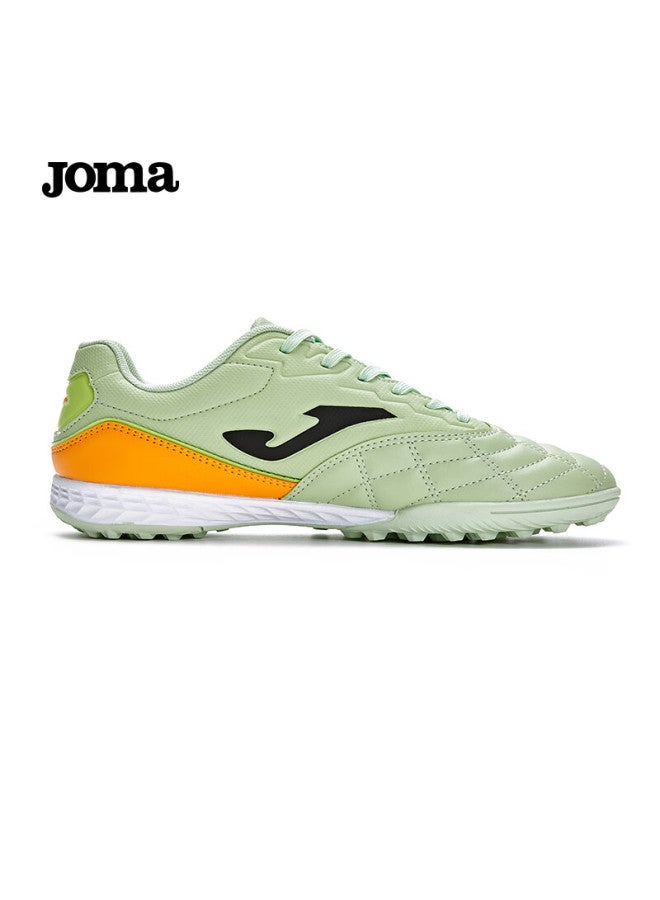 Joma أحذية كرة القدم مع مسامير مصبوبة للرجال والنساء والبالغين والشباب، أحذية تدريب كرة القدم الاحترافية المقاومة للانزلاق، خضراء فاتحة، مقاس 45 - Image 2