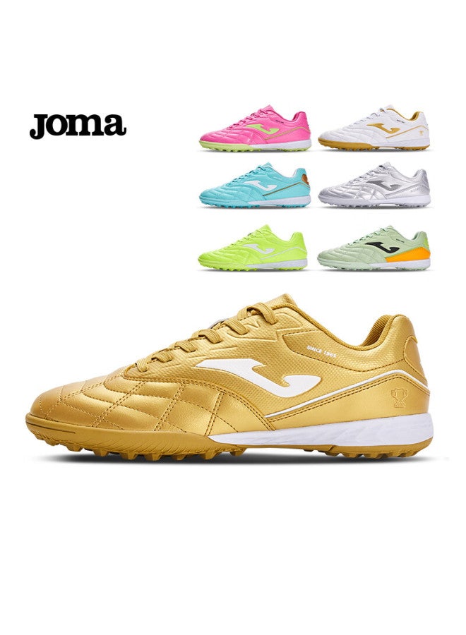 Joma أحذية كرة القدم مع مسامير مصبوبة للرجال والنساء والبالغين والشباب، أحذية تدريب كرة القدم الاحترافية المقاومة للانزلاق، خضراء فاتحة، مقاس 45 - Image 3
