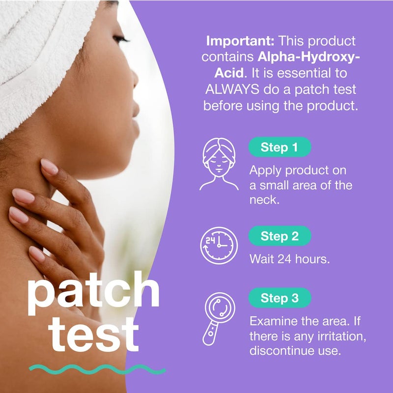 TOUCH Keratosis Pilaris Exfoliating Body Wash Cleanser - KP Body Wash with 15% Glycolic Acid, Aloe Vera, & Hyaluronic Acid - 8 Ounce - Image 4