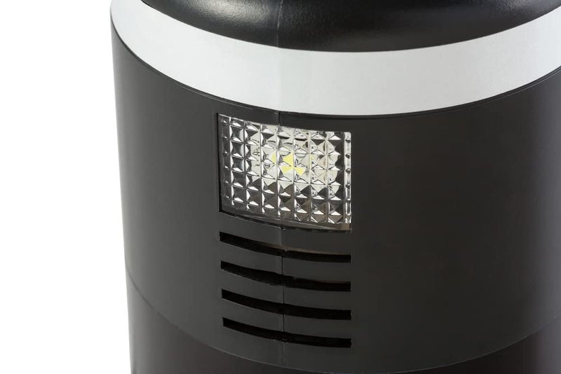 AIRMAN طقم إصلاح الإطارات AIRMAN ResQ Pro+ – ضاغط 12 فولت مع ضوء LED ومانع تسرب صديق للبيئة – مضخة هواء محمولة للطوارئ للإطارات المسطحة للسيارات، SUVs والفانات – يتضمن حقيبة ومحولات - Image 4