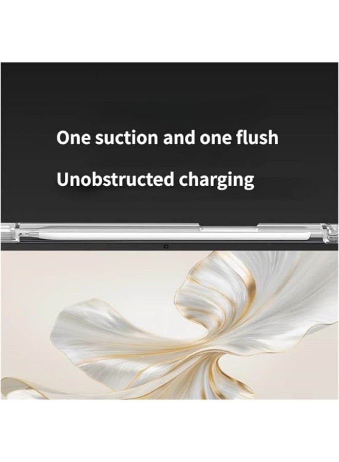 general Compatible with Honor Pad 9 12.1inch 2023 Transparent Case with Pencil Holder, Shockproof Bumper Cover with Soft Clear Back Shell, Auto Wake/Sleep - Image 3