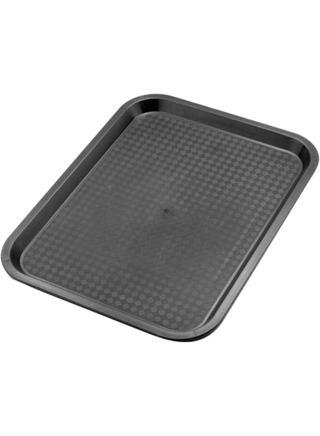 Sunnex Polypropylene Fast Food Tray 81340K, 45.5 X 35.8 Cm, Black - Image 3