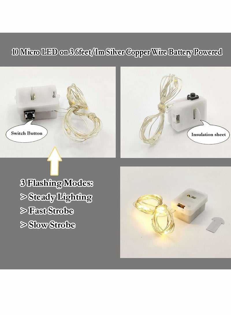 كابتن تيك Desktop Ornament with Light, Wooden Brown Bear, Forest Animals Table Decor, Wooden Knick Knacks Decorations for Home, Crafts Creative 3D Wooden Wall Art Décor Lighted DIY LED Shelf Decorations - Image 5