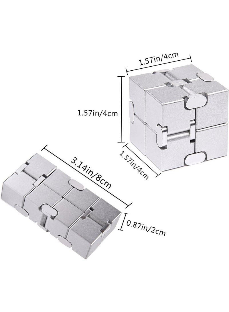 Fidget Cube New Version Fidget Finger Toys - Infinity Cube prime for Stress and Anxiety relief/ADHD, Ultra Durable - Image 2