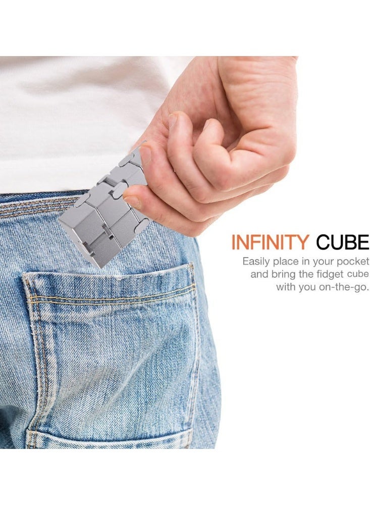 Fidget Cube New Version Fidget Finger Toys - Infinity Cube prime for Stress and Anxiety relief/ADHD, Ultra Durable - Image 4
