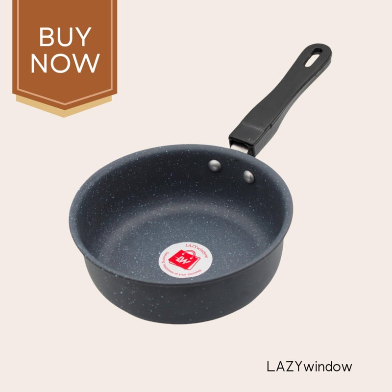 LAZYwindow Nonstick Baby Sauce Pan/Frying Pan 17cm Dia Pack of 2 - Image 3