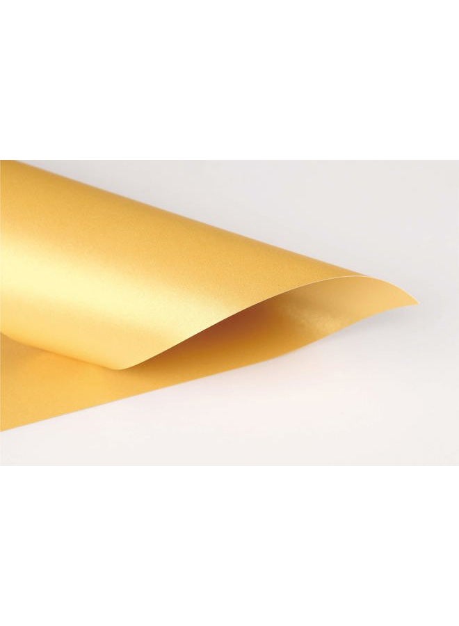 Bubbley Gold Shimmer Paper - 100-Pack Metallic Cardstock Paper, 92 lb Cover, Double Sided, Printer Friendly - Perfect for Weddings, Birthdays, Craft Use, Letter Size Sheets, 8.5 x 11 Inches - Image 5
