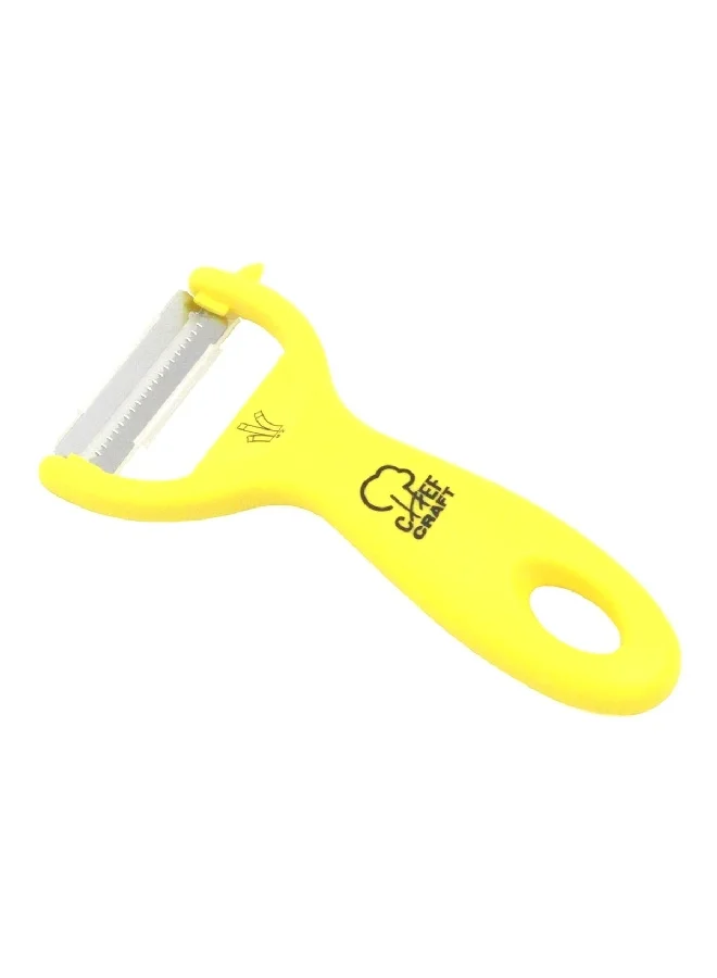 Chef Craft Fine Julienne Peeler Yellow 3 x 6 Inch 21643