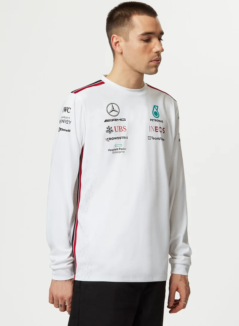 AMG Petronas Formula 1 Team  Mercedes-AMG  Team Long Sleeve Team T-shirt for Men | Best Price UAE