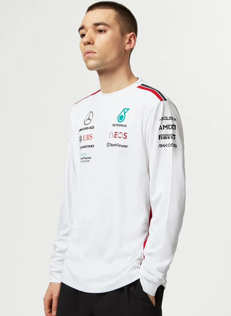 AMG Petronas Formula 1 Team  Mercedes-AMG  Team Long Sleeve Team T-shirt for Men | Best Price UAE