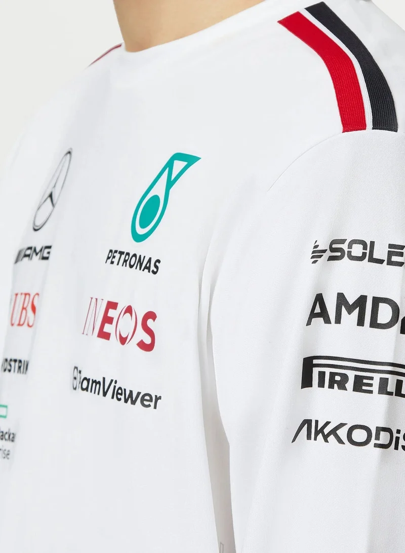 AMG Petronas Formula 1 Team  Mercedes-AMG  Team Long Sleeve Team T-shirt for Men | Best Price UAE