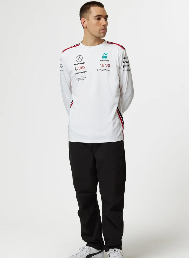 AMG Petronas Formula 1 Team  Mercedes-AMG  Team Long Sleeve Team T-shirt for Men | Best Price UAE