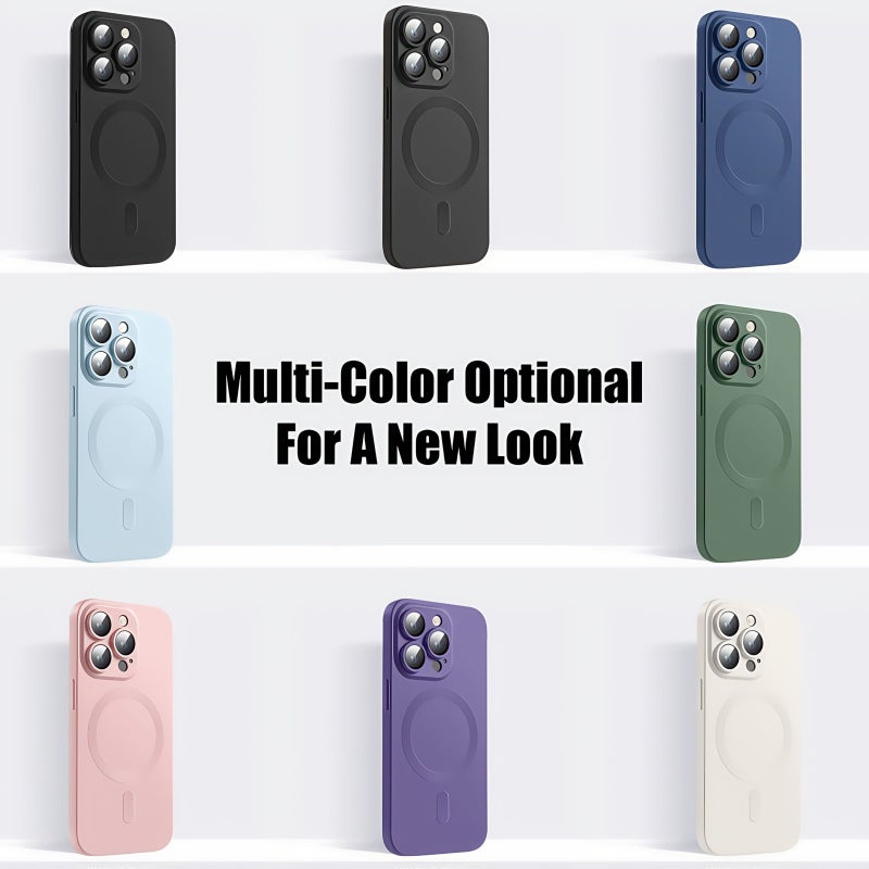 Pink Matte Magnetic Phone Case Set With Lanyard for iPhone 16 Pro - Image 2