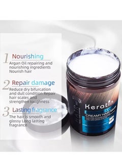PRO BEAUTY Keratin Creamy Hair Mask 1000ml  - Image 5