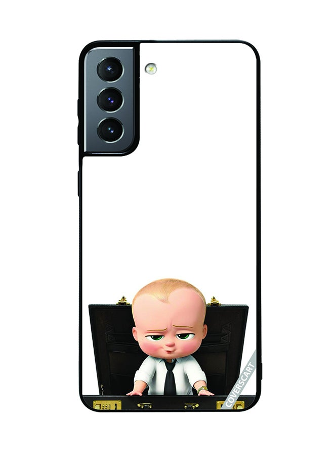 Protective Case Cover For Samsung Galaxy S21 Plus 5G Baby Boss Design Multicolour