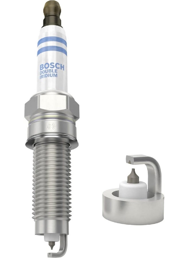 Bosch Automotive 7431 Double Iridium OE Replacement Spark Plug Up to 4X Longer Life (1 Pk) - Image 3