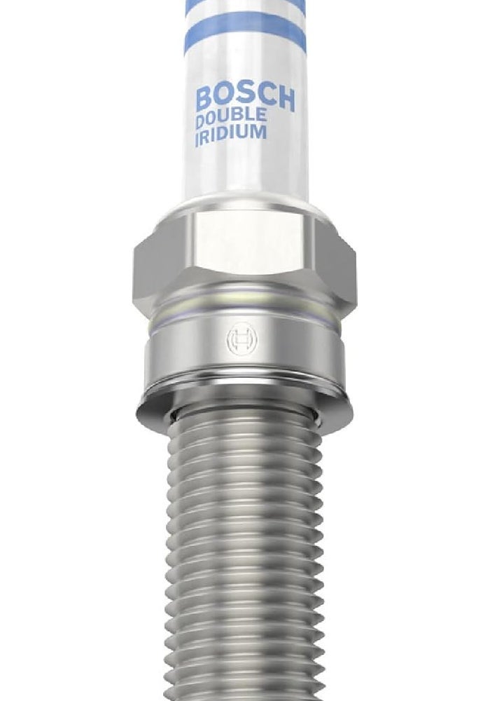 Bosch Automotive 7431 Double Iridium OE Replacement Spark Plug Up to 4X Longer Life (1 Pk) - Image 2