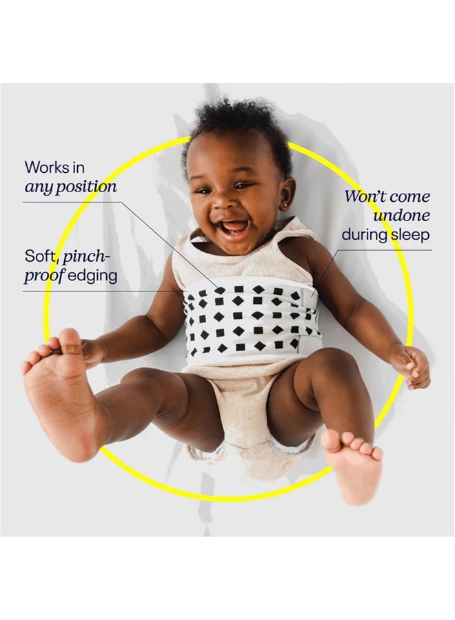 Nanit Breathing Wear Band, Powder Blue - 100% Cotton, Works with Nanit Pro Baby Monitor to Track Breathing Motion Sensor-Free, Fits Toddlers from 25-30 lbs. - Image 4