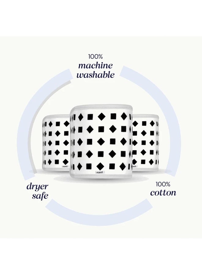 Nanit Breathing Wear Band, Powder Blue - 100% Cotton, Works with Nanit Pro Baby Monitor to Track Breathing Motion Sensor-Free, Fits Toddlers from 25-30 lbs. - Image 3