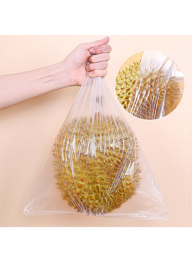 Sodolike Shangdao Flat-top Perforated Food Storage Bags, 3-roll Combo Pack, 255 Pieces Total, Thickened Plastic Food Bags, Disposable - Image 4