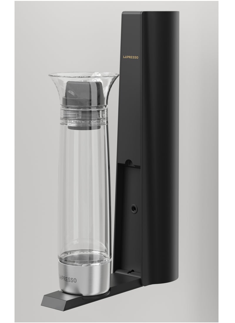 Sparkling Water Maker 800ml With Three Capsules and Pressure Release Button / Portable & Compact / Durable Design / Efficient Carbonation - Black - pzsku/ZF61965875CC189344DA1Z/45/_/1740401159/53c09808-3773-4260-8fb0-084b0b791487