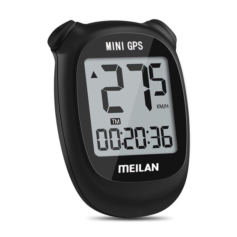 MEILAN M3 Mini GPS Bike Computer, Wireless Bike Odometer and Speedometer Bicycle Computer Waterproof Cycling Computer with LCD Backlight Display for Men Women Teens Bikers Outdoor Cycling - Image 1