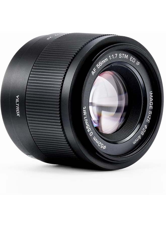 فيلتروكس - عدسة VILTROX 56 مم F1.7 Fuji XF، 56 مم f/1.7 Fuji X Mount， عدسة APS-C لفوجي فيلم X-Mount X-T5 X-T4 X-T30 II X-S10 X-T200 X-T30 X-H1 X-H2 X-T3 X-T100 - Image 1