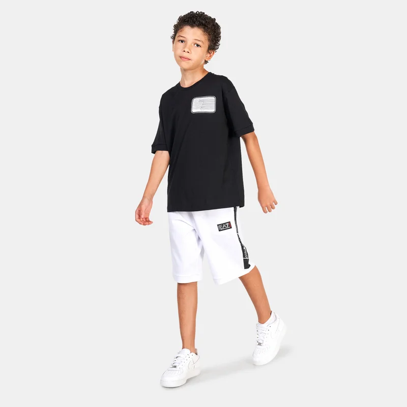 EA7 Emporio Armani Kids' Logo Series Bermuda Shorts