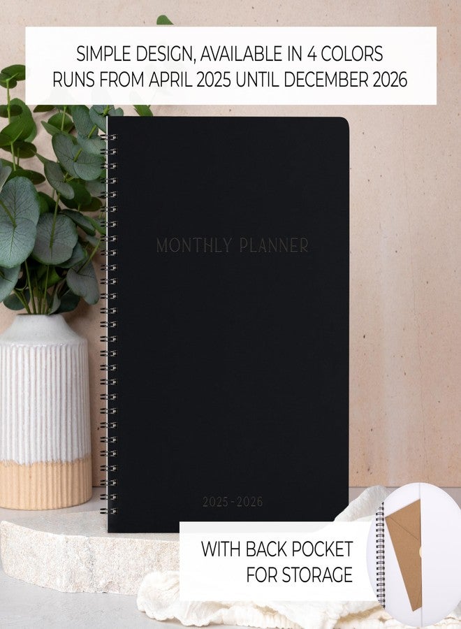 ZICOTO Beautiful 2025-2026 Monthly Planner and Calendar Book - Aesthetic To Do List Notebook For Women to Easily Organize Your Tasks and Boost Productivity - Runs From April 2025 Until December 2026 - Image 5