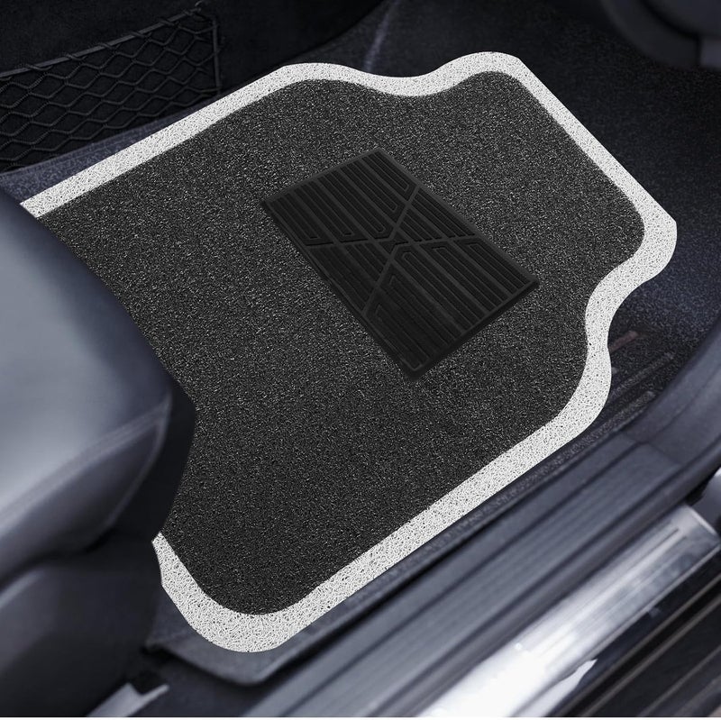 Automotive Car Carpet Repair Patch Hard Rubber Non-Slip Floor Mat Protector Pad for Car Foot Pedals Sturdy Black Cushion for Interior Floor Mat Restoration - Image 4