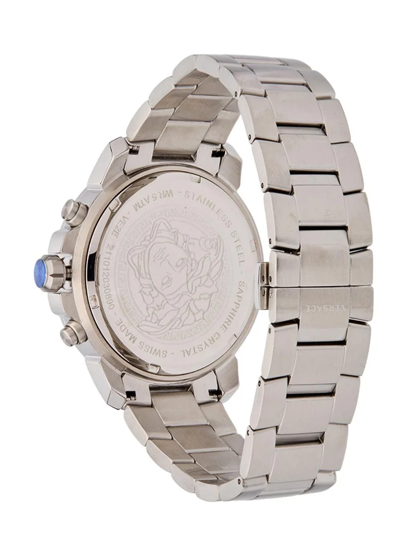 VERSACE New Chronograph Blue Dial Watch