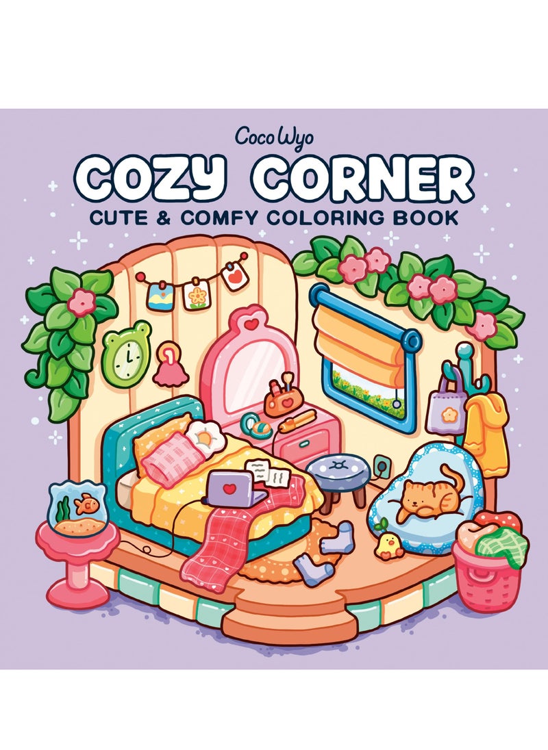 General Cozy Corner: Stress Relief & Relaxation Coloring Book for Adults, Teens, and Kids | Creative Art Therapy with Cozy Spaces Designs | Family-Friendly Mindfulness Activity  - Image 1
