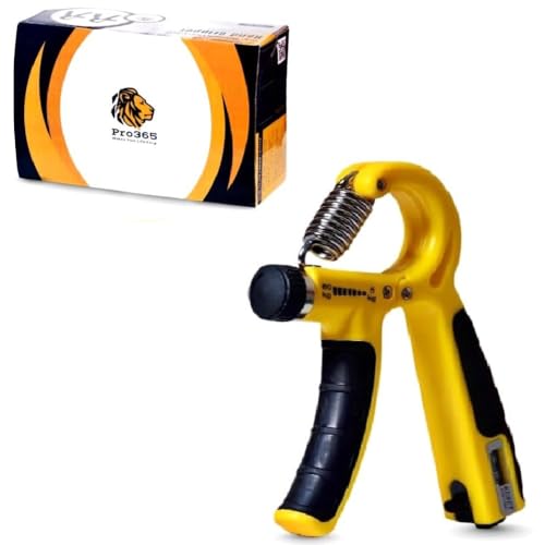 PRO365 Adjustable Hand Gripper with Counter (5–60Kg) | Grip Strength Trainer for Fingers, Wrist & Forearm | ABS Material | Non-Slip Handle | Portable Hand Exerciser | 1 Year Brand Warranty - Image 4