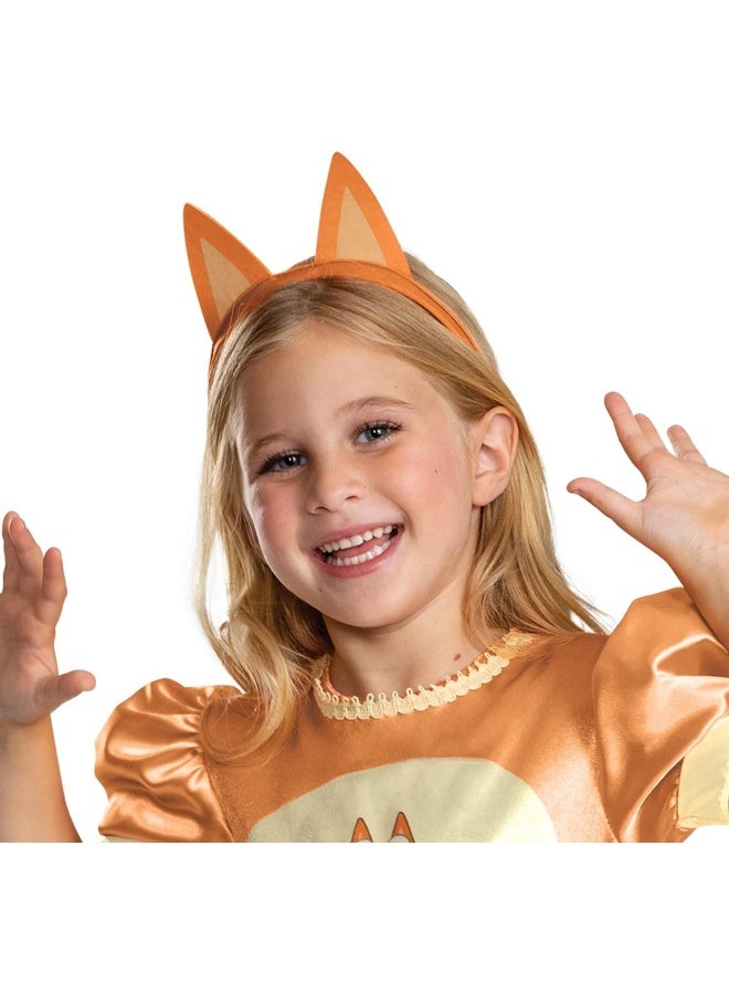 Disguise Bingo Skirt Costume for Kids, Official Bluey Character Outfit with Dress and Headband, Toddler Size Small (3T-4T) - Image 3