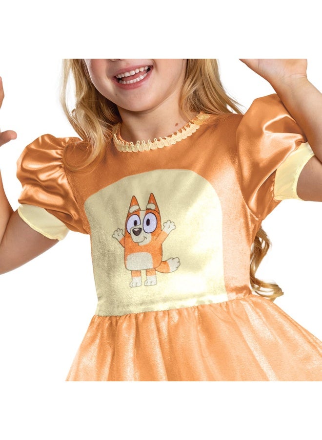 Disguise Bingo Skirt Costume for Kids, Official Bluey Character Outfit with Dress and Headband, Toddler Size Small (3T-4T) - Image 4