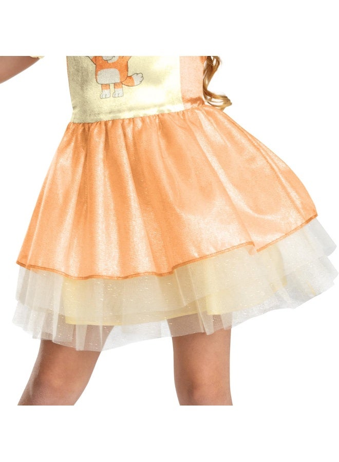 Disguise Bingo Skirt Costume for Kids, Official Bluey Character Outfit with Dress and Headband, Toddler Size Small (3T-4T) - Image 5