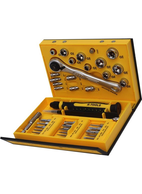 BYR Powermaster K-1678 41 Piece Mechanical and Electronic Repairman Screwdriver Set [ tek]  - Image 1