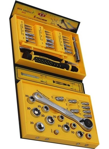 BYR Powermaster K-1678 41 Piece Mechanical and Electronic Repairman Screwdriver Set [ tek]  - Image 2
