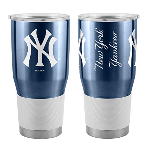 Boelter MLB New York Yankees Boelter 30 oz. Ultra Stainless Steel Tumbler MLB New York Yankees, Navy, Small - Image 4