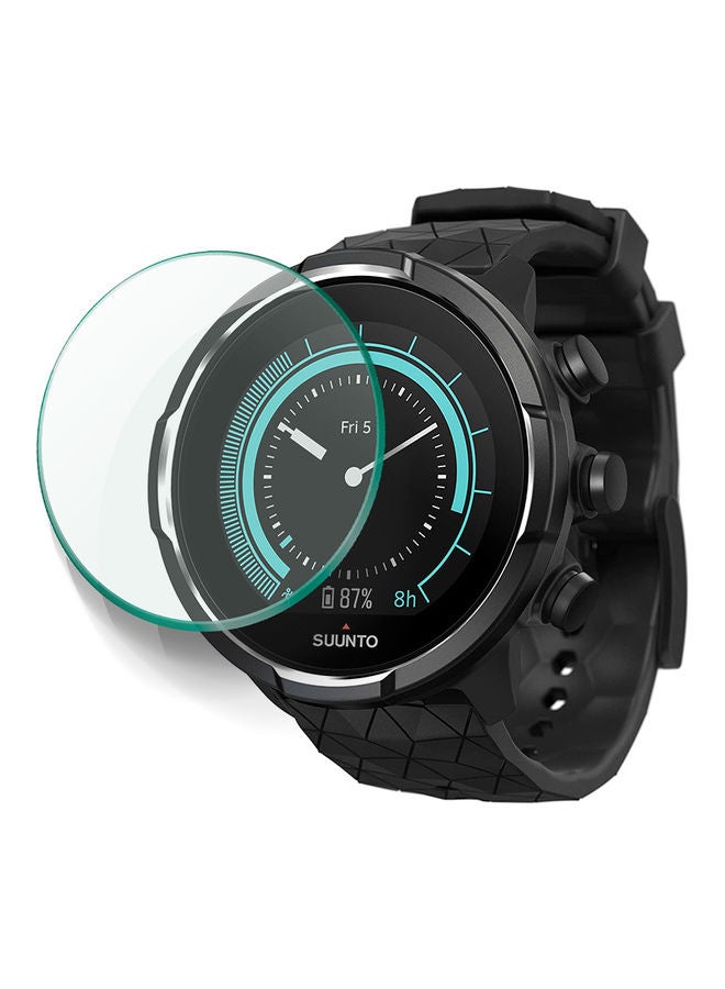 Perfii Tempered Glass Screen Protector For Suunto 9 Baro Smartwatch Clear - Image 2