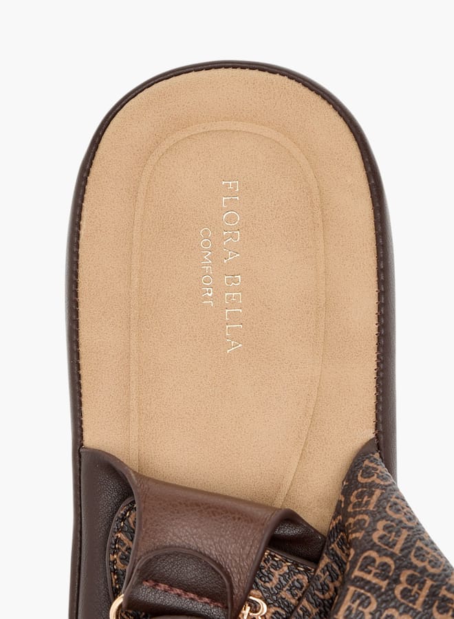 Flora Bella By Shoexpress Women Solid Sandals with Hook and Loop Closure  - Image 5