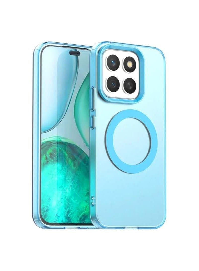 general Transparent Case Compatible with Honor X8c, Mag-Safe Compatible, Shockproof Grade Protection, Yellowing Resistant, Magnetic Classic Hybrid Case