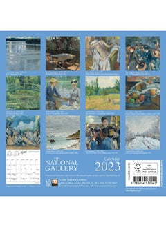 National Gallery: Impressionists Mini Wall Calenda  - Image 2