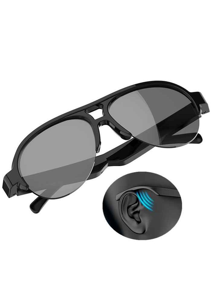 Generic - New F08 Tws Outdoor Light Anti-UV Polarized Sunglasses Mini Bt Speaker HiFi Touch Wireless Headset AI Smart Sun Glasses Earphone - Image 1