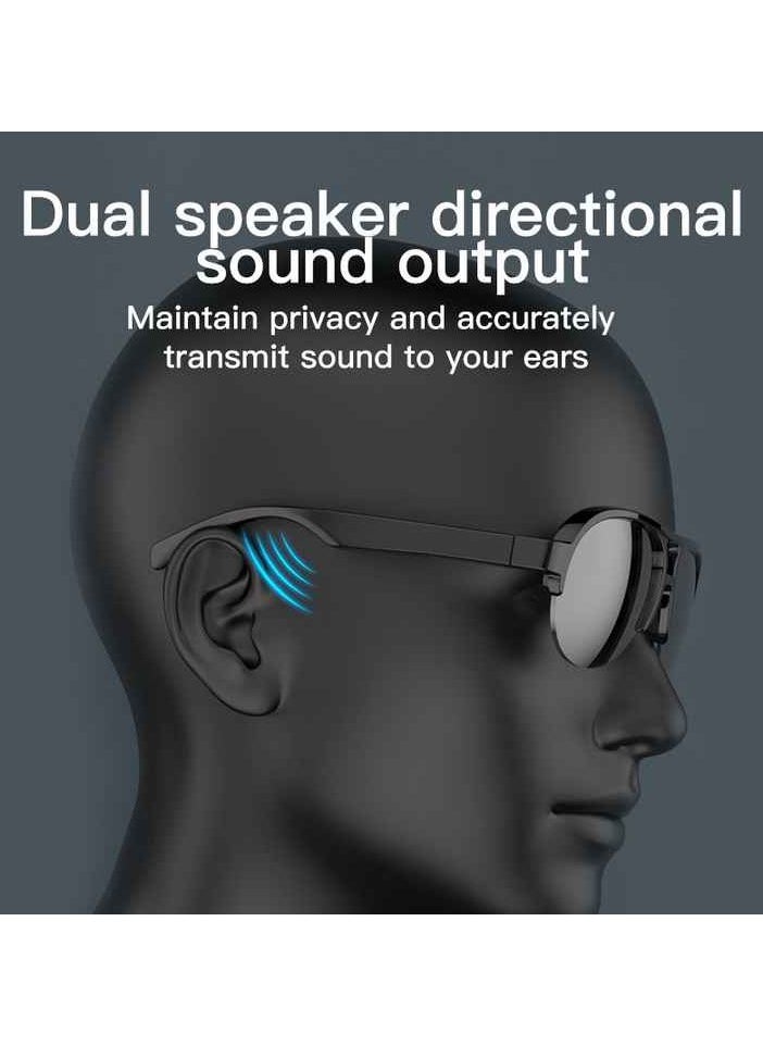 Generic - New F08 Tws Outdoor Light Anti-UV Polarized Sunglasses Mini Bt Speaker HiFi Touch Wireless Headset AI Smart Sun Glasses Earphone - Image 1