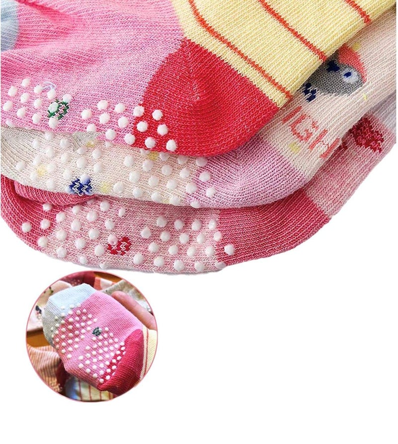 heartbury Baby's Anti Slip Cotton Regular Socks (AM-07022001_Multicolour) - Image 3